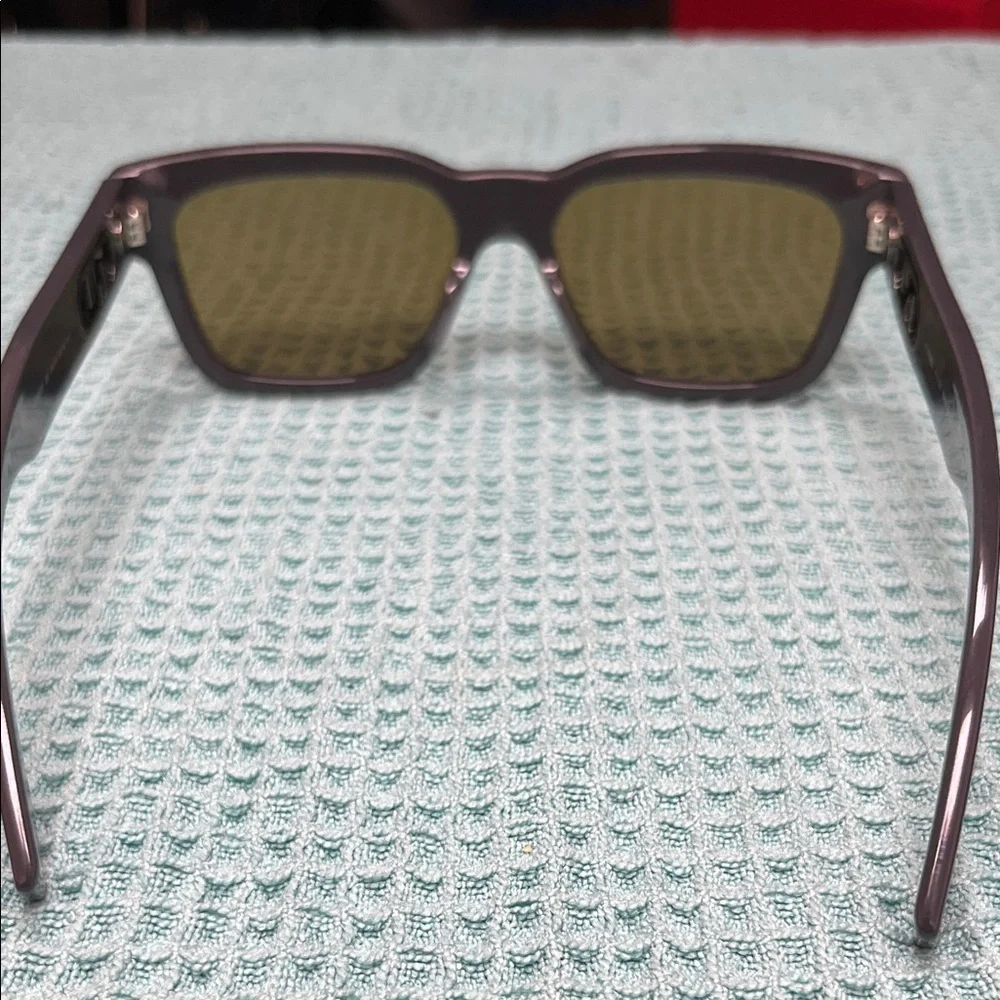 Fendi O’lock Gray Sunglasses with Brown Lenses